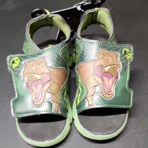 Dinosaur Green Kids Sandals